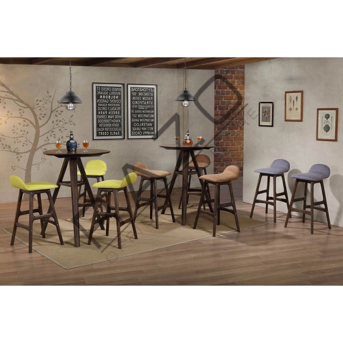 High Bar Table Chair Set Bistro Pub D796t 796c