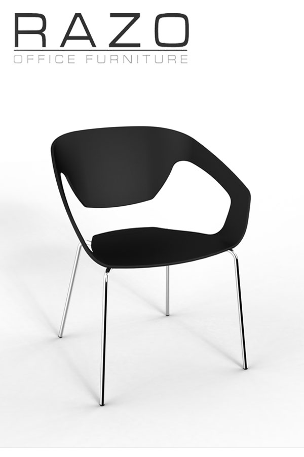 Designer Chair Cafeteria Chair Plastic Chair Dining Chair