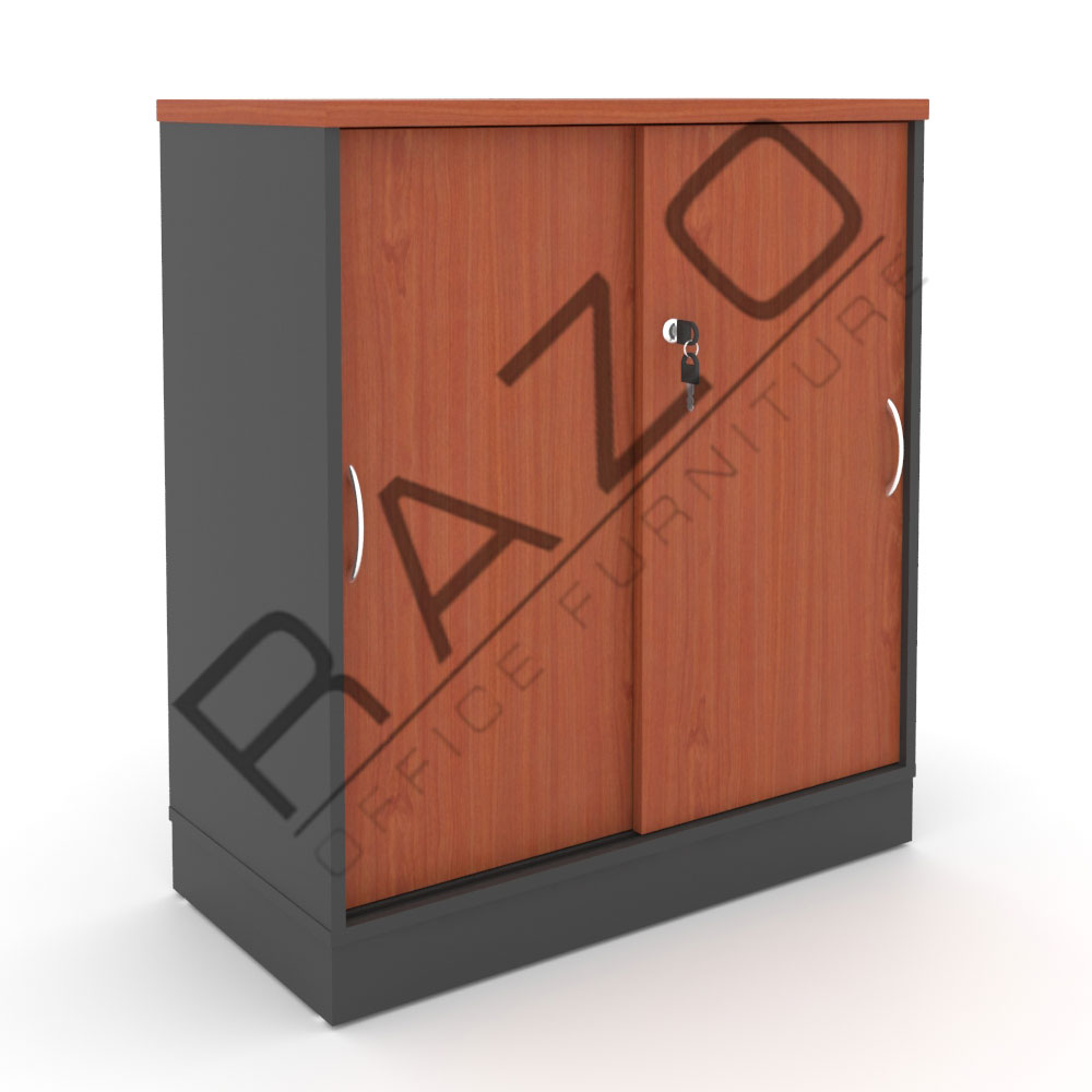 Sliding Door Low Office Bookcase Office Filing GS880BC